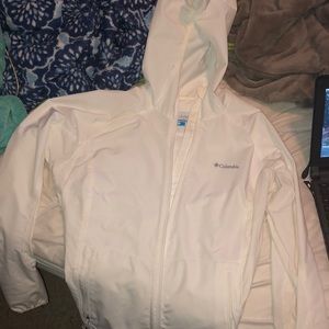 white columbia rain jacket!